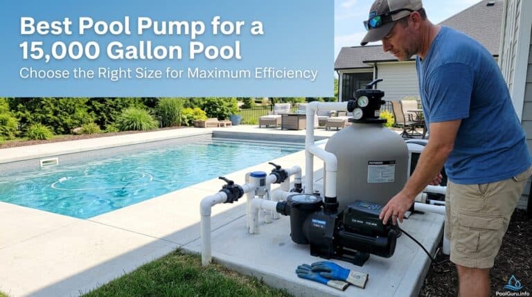 Best Pool Pump for 15,000 Gallon Pool: Top Picks That Actually Fit