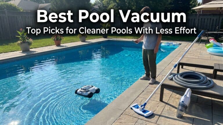 Best Pool Vacuum: 7 Picks That Actually Clean